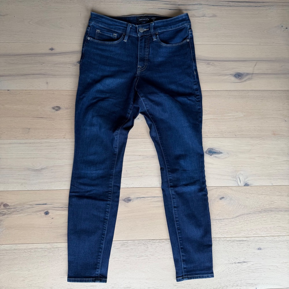 Athleta - Sculptek Skinny Jeans - Dark Wash - 4P Petite